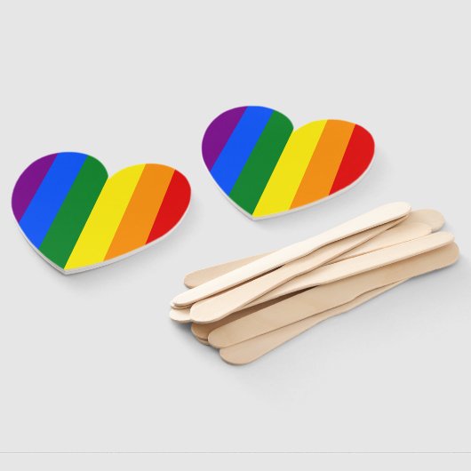 Éventail The Colors of the rainbow (Non-assemblé)