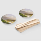 Éventail Thomas Cole The Oxbow The Connecticut River (Non-assemblé)