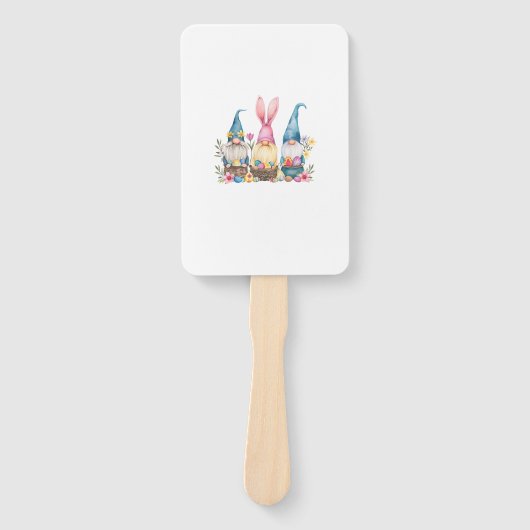 Éventail Three Gnome Easter Gnome Easter Egg T-Shirt (Devant)