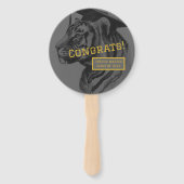 Éventail Tigre de fin d'études (Devant)