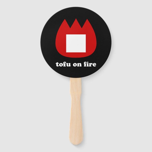 Éventail 📛 tofu en feu (Devant)