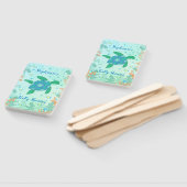 Éventail Tortue Sous Le Baby shower Marin (Non-assemblé)