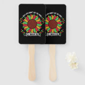 Éventail Tournesol (Devant et derrière)