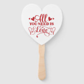 Éventail Tout Ce Dont Vous Avez Besoin Est Logique Typograp (Devant)