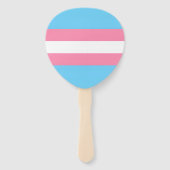 Éventail trans party decor hand fans (Devant)