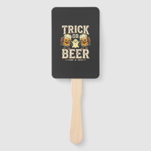 Éventail Trick or Beer Halloween Beer Design_1