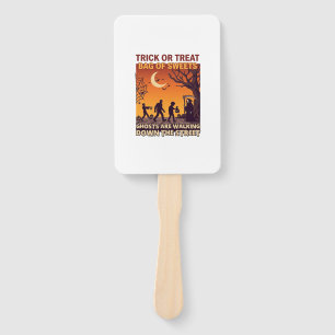 Éventail Trick Or Treat Halloween Zombies Grim Reaper Citro