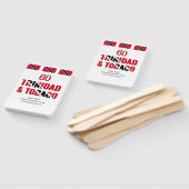 Éventail TRINIDAD 60e anniversaire de l'indépendance (Non-assemblé)