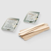 Éventail Trois Roses Blanches/Triage Or (Non-assemblé)