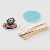 Éventail Tropical/beach yeti/bigfoot (Non-assemblé)