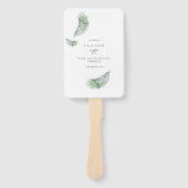 Éventail Tropical Palm Beach Accueil Mariage extérieur (Devant)