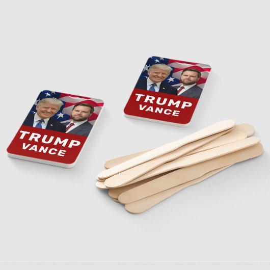 Éventail Trump Vance (Non-assemblé)