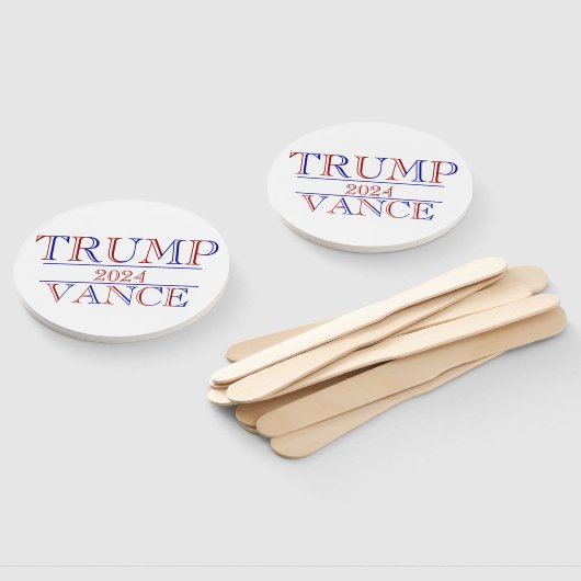 Éventail Trump Vance 2024 (Non-assemblé)