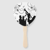 Éventail Trumpet Section Jazz (Devant)