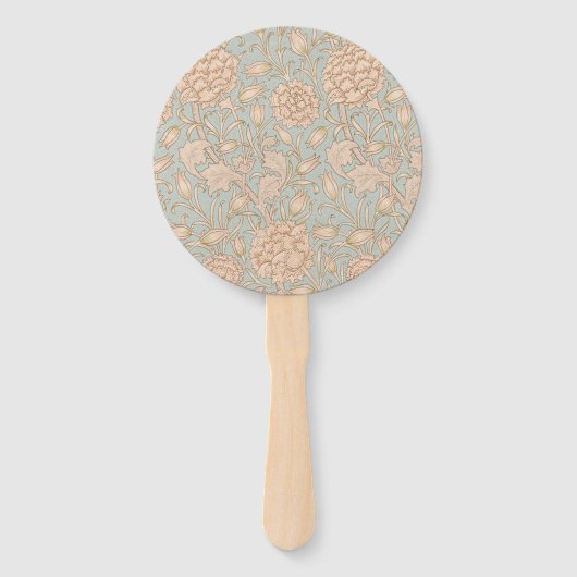 Éventail Tulipe sauvage de William Morris, design floral (Devant)
