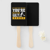 Éventail Un Avocat Est Probablement Coupable (Devant et derrière)