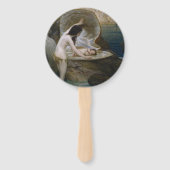 Éventail Un bébé aquatique retrouvé dans un coquillage par  (Dos)