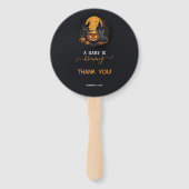 Éventail Un Bébé Brûle De Mignons Baby showers D'Halloween (Devant)