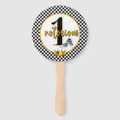 Éventail Un célèbre| Hip hop rétrograde 1er anniversaire Ph (Devant)