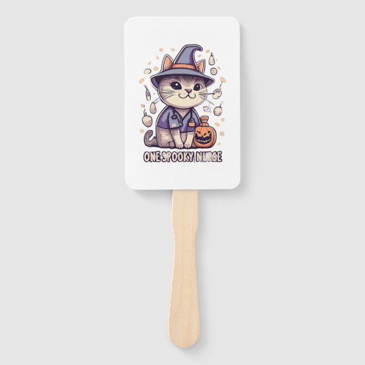 Éventail Un chien infirmière Éffrayant pour tous les Amoure (Devant)