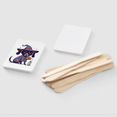 Éventail Un chien infirmière Éffrayant prêt pour octobre (Non-assemblé)