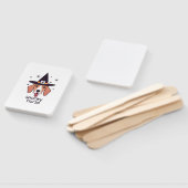 Éventail Un Éffrayant chien d'infirmière Halloween enchante (Non-assemblé)