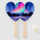 Éventail Un million de rêves d'Aurora (Devant et derrière)