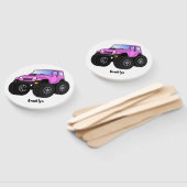 Éventail Un Pink Monster Cartoon (Non-assemblé)