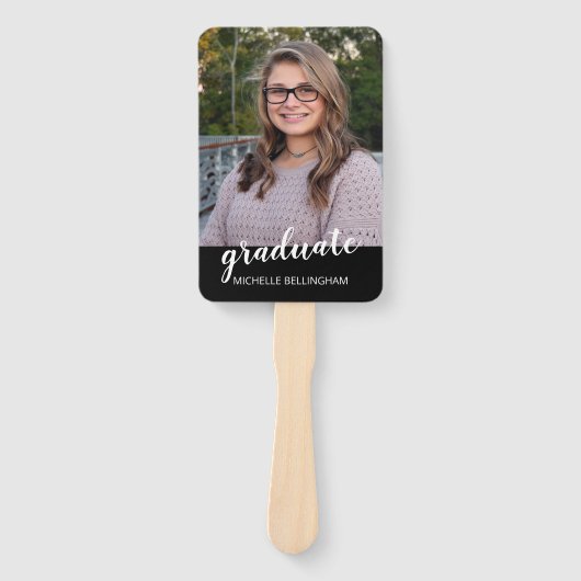 Éventail Un Ventilateur De Main Simple Graduation Favoriser (Devant)