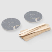 Éventail Une fois dans une lune bleue (Non-assemblé)