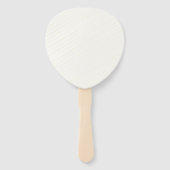 Éventail Une Petite Pêche est en chemin Baby shower (Dos)