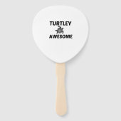 ÉVENTAIL UNE TORTUE INCROYABLE (Devant)