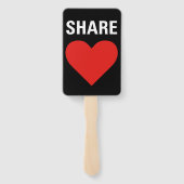 Éventail Unir la démocratie contestation politique (Dos)