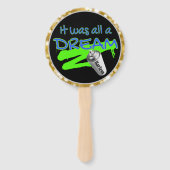 Éventail Urban Retro Hip hop Baby shower GARY (Dos)