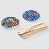 ÉVENTAIL USA - VOIR EN ARRIÈRE - (Non-assemblé)