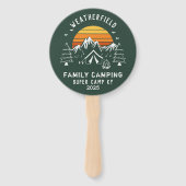 Éventail Vacances et camping sur mesure (Devant)