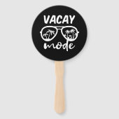 Éventail Vacay Mode II - Vacances en famille (Dos)