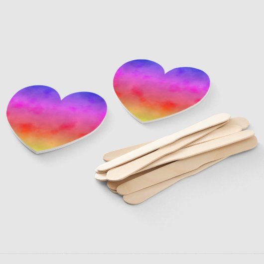 Éventail Vapeur arc-en-ciel (Non-assemblé)