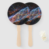 Éventail Veil Nebula Supernova Reste Télescope Hubble (Devant et derrière)