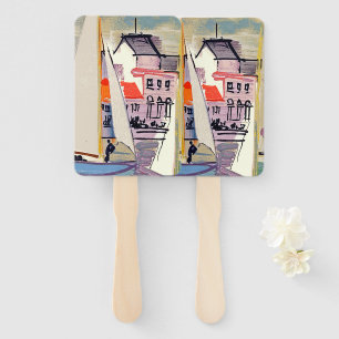 Éventail Venise Raoul Dufy Ensemble de fans