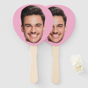 Éventail Ventilateur à la main   Bachelorette Personnalisée