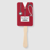 Éventail Ventilateur à main à l'école de soins infirmiers (Devant)