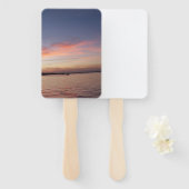 Éventail ventilateur à main avec Florida Keys Sunset photo  (Devant et derrière)