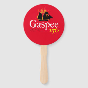 Éventail Ventilateur à main DAR Gaspee250 - Logo rustique s