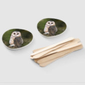 Éventail Ventilateur à main de Barn Owl (Non-assemblé)