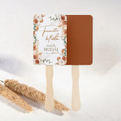 Éventail Ventilateur à main de Fête des mariées Bold Terrac