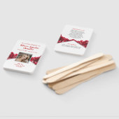 Éventail Ventilateur à main du mémorial des Roses rouges (Non-assemblé)