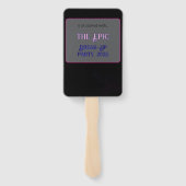 Éventail Ventilateur à main Medusa (Dos)