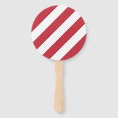 Éventail Ventilateur à main patriotique - Drapeau américain (Devant)