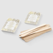 Éventail Ventilateur à main pour le programme de mariage Go (Non-assemblé)